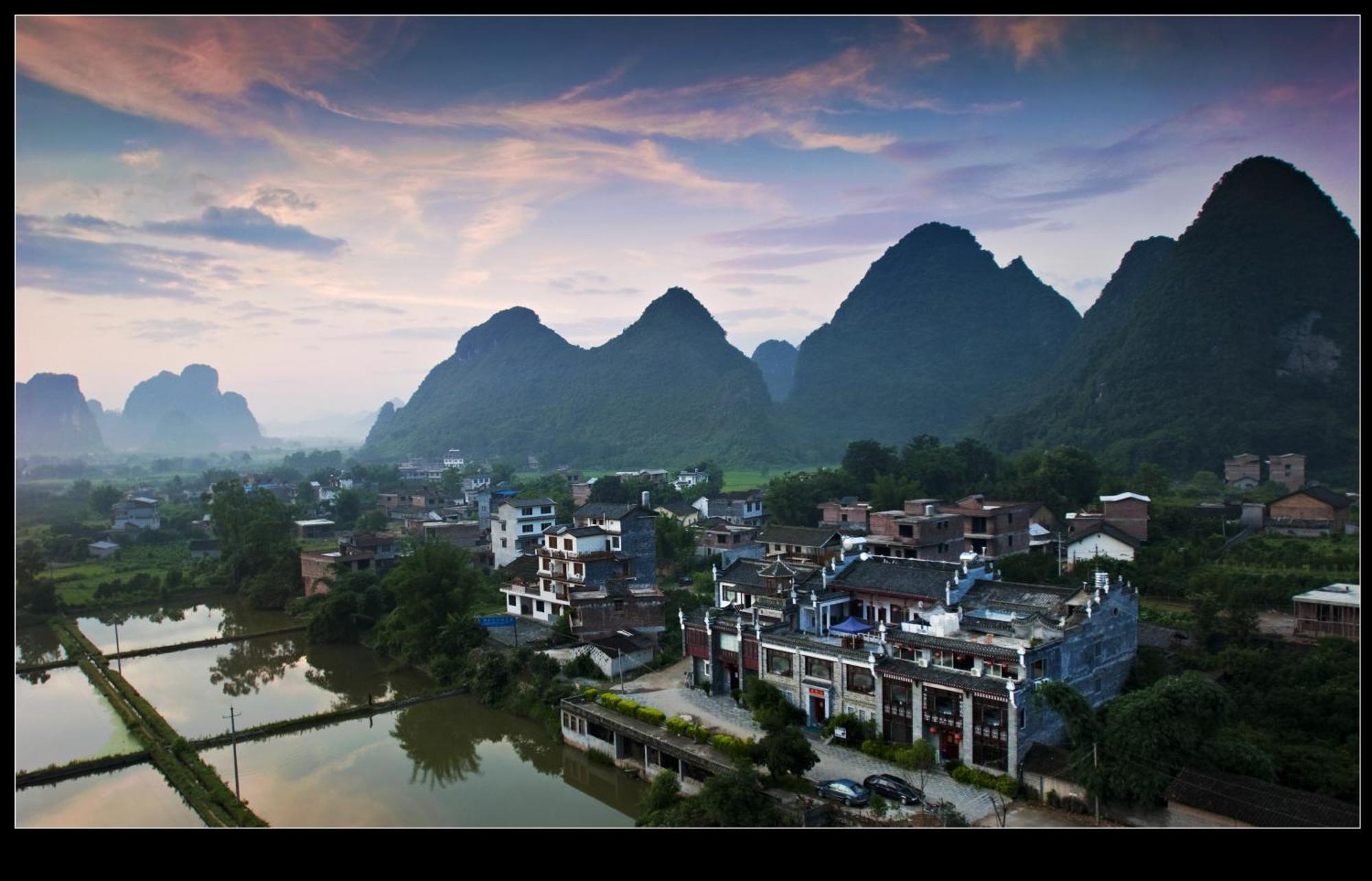 Yangshuo Leisure Tea Lodge Zewnętrze zdjęcie